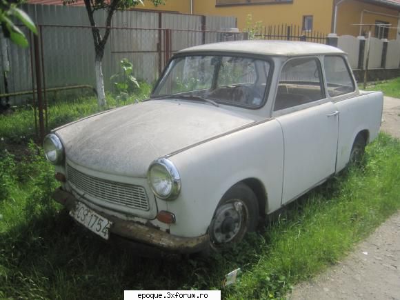Trabant 601 - Trabant 601 - an 1978, numere vechi, masina se - TRABANT