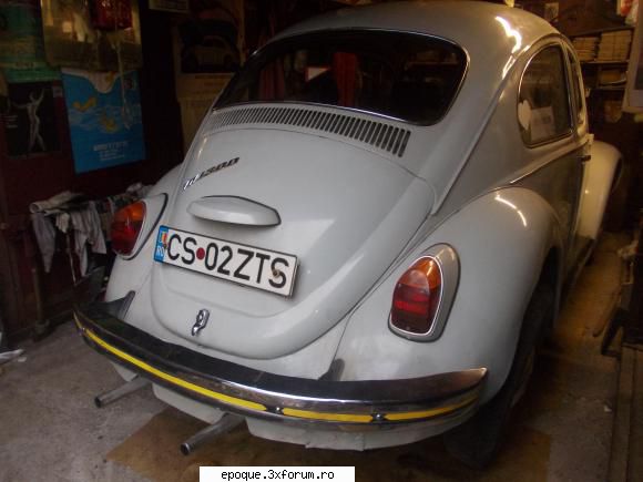 vw 1300 - an fab. 1968, itp 2014, asig. 2013, rovigneta, 180.000 km.
      odata cu masina se ofera