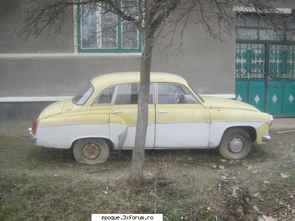 Wartburg 312 - lateral , trebuia sa tai copacu - WARTBURG